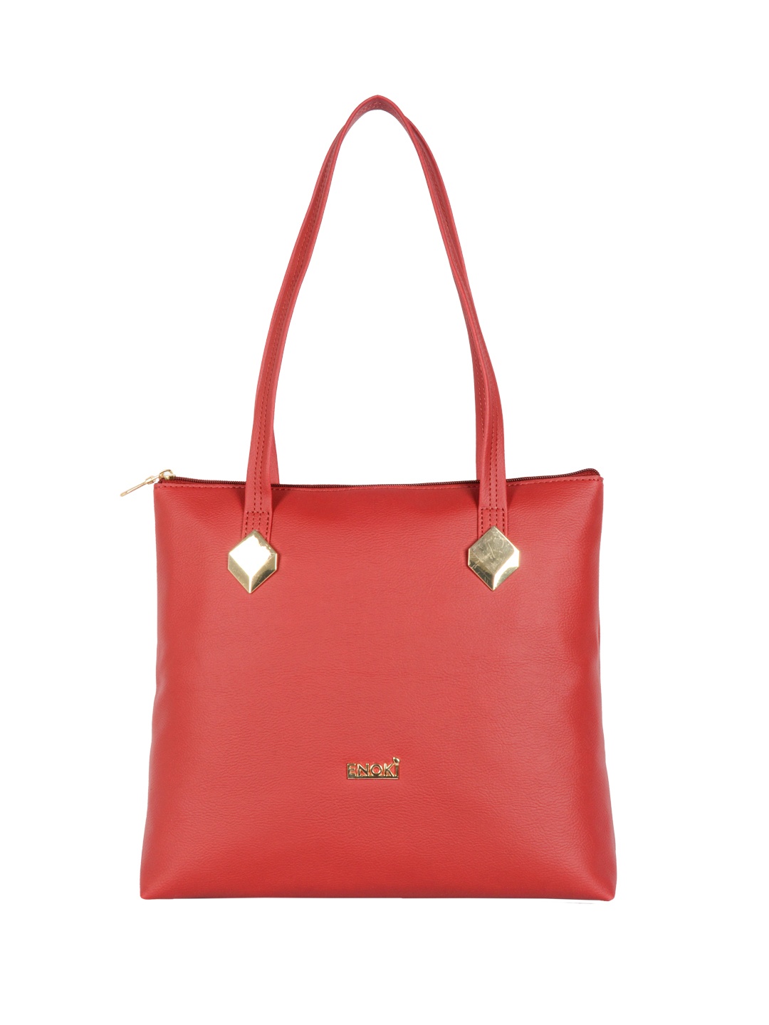 

ENOKI Women Red Shopper Tote Bag