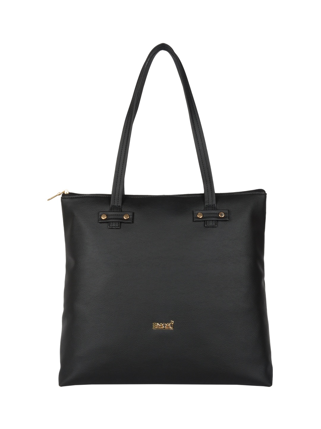 

ENOKI Women Black Shopper Shoulder Bag