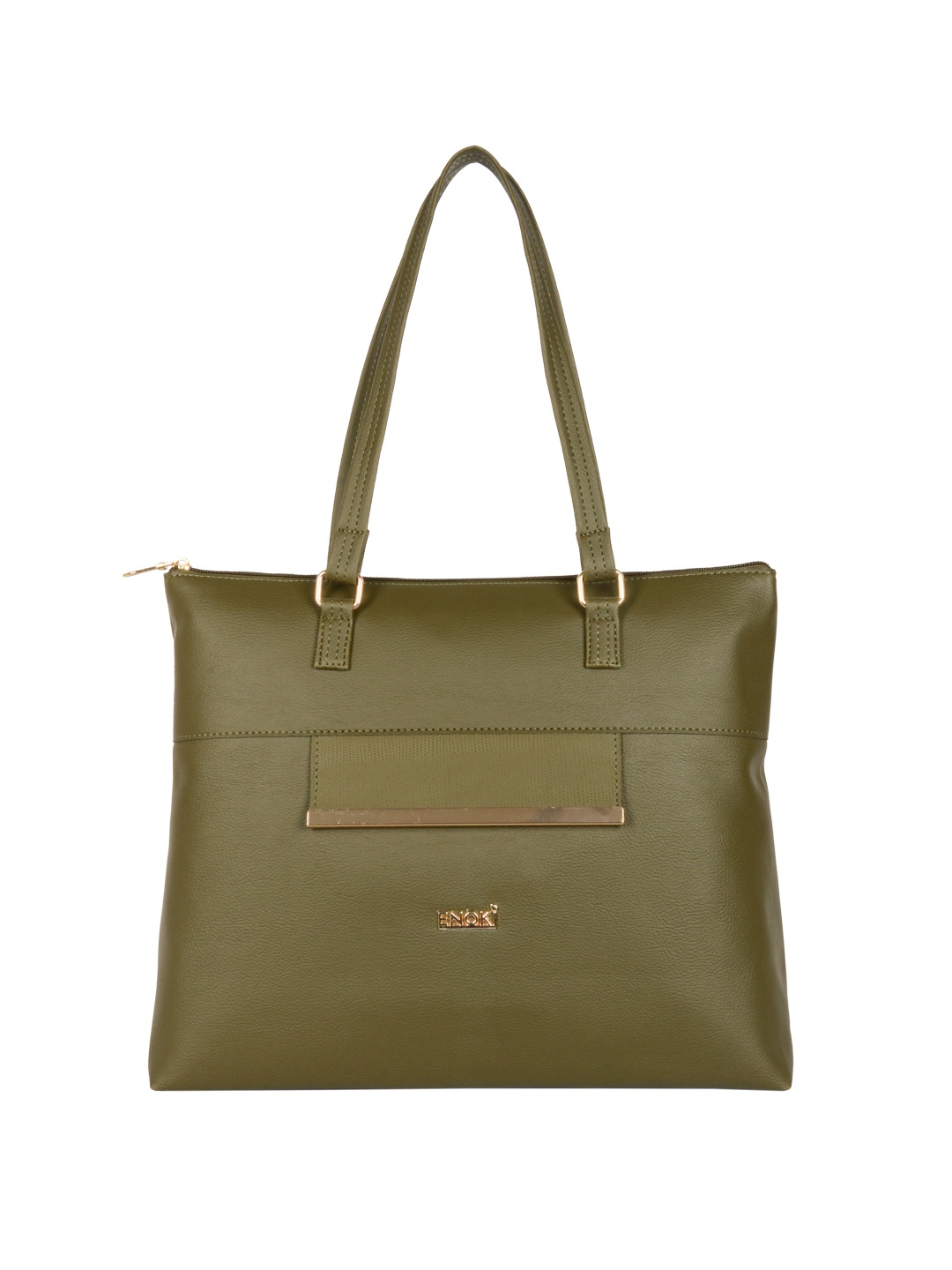 

ENOKI Women Green Structured Shoulder Bag