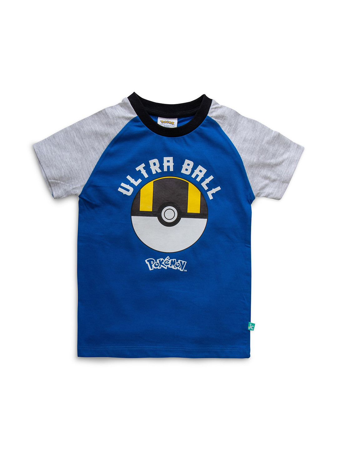 

JusCubs Boys Blue Pokemon Printed Cotton T-shirt