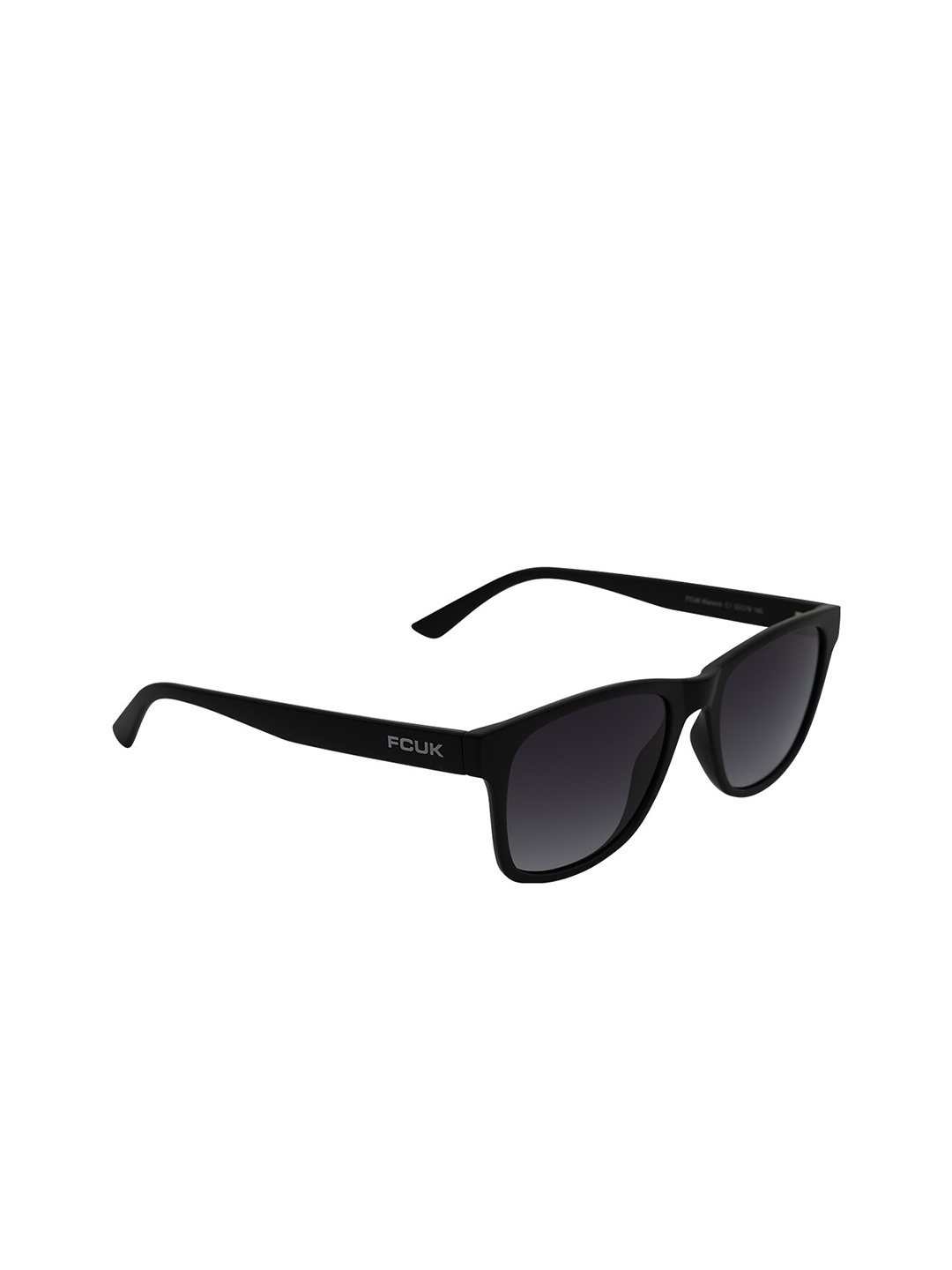 

French Connection Grey Lens & Black Square Sunglasses with UV Protected Lens FC Warwick C2