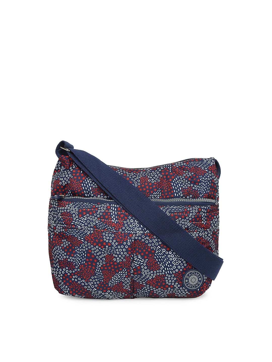 

BAOMI Printed Oversized Sling Bag Handbags, Blue
