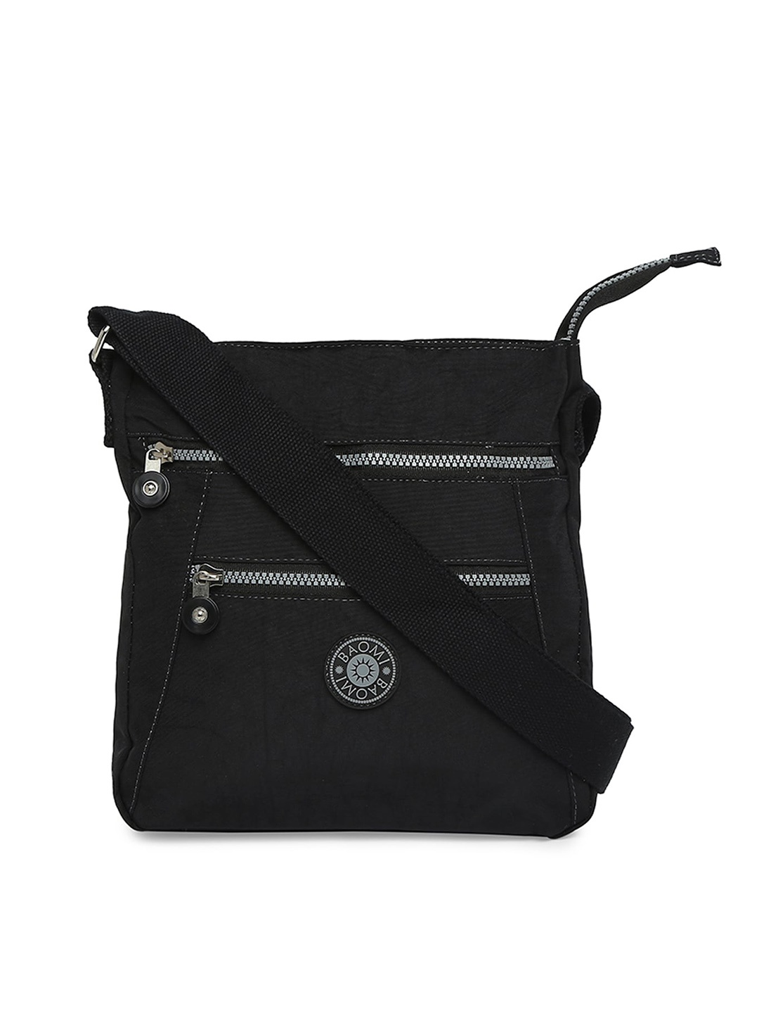 

BAOMI Black Swagger Sling Bag