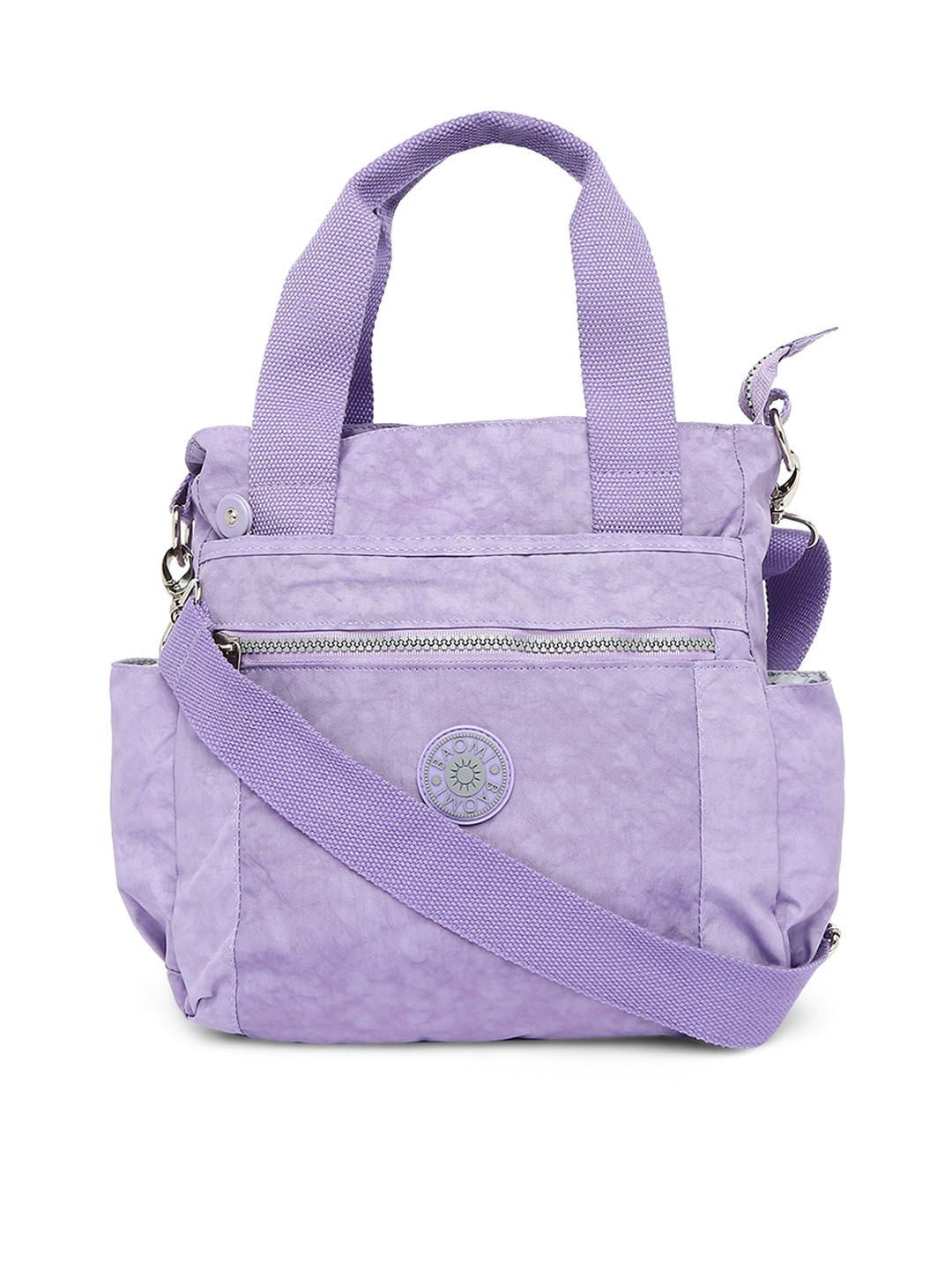 

BAOMI Lavender Oversized Shopper Handheld Bag