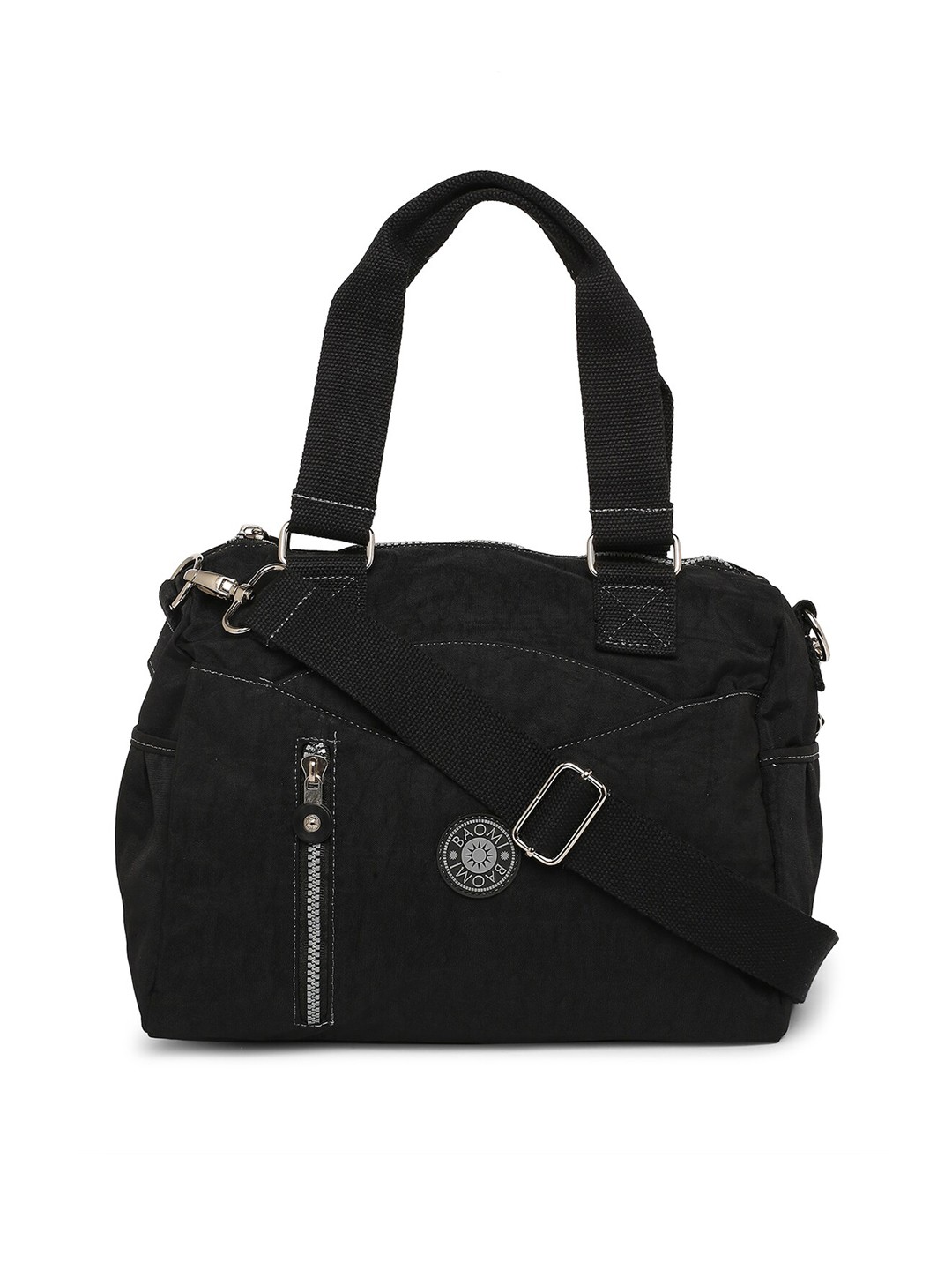 

BAOMI Black Bowling Handheld Bag