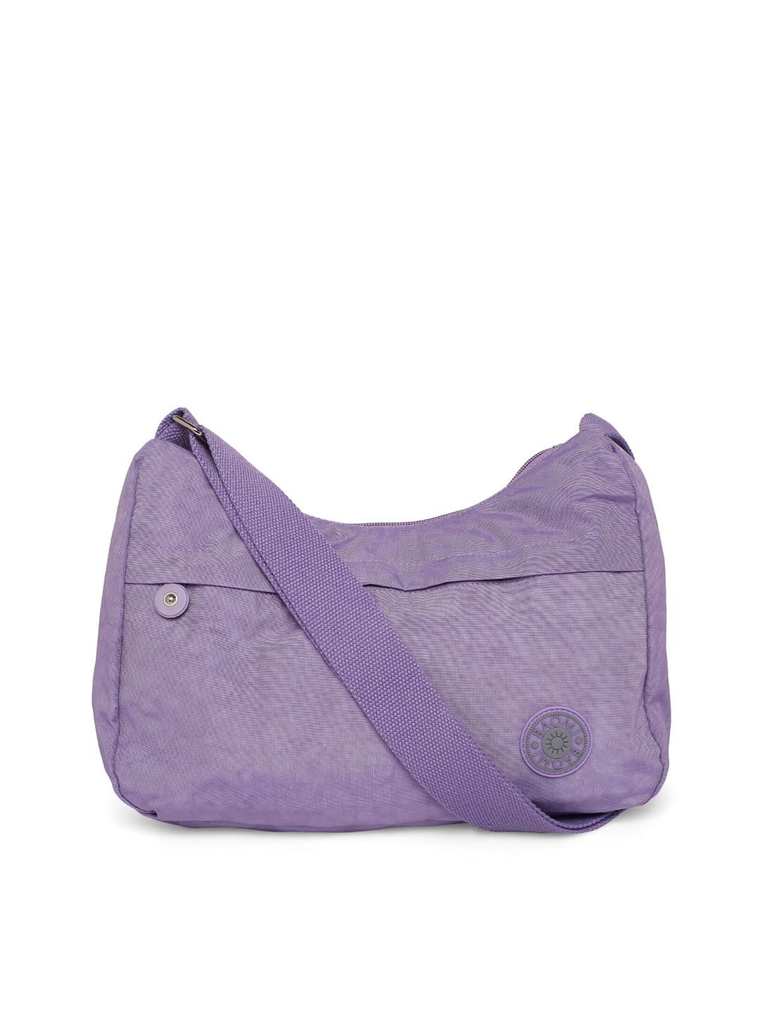 

BAOMI Lavender Shopper Hobo Bag