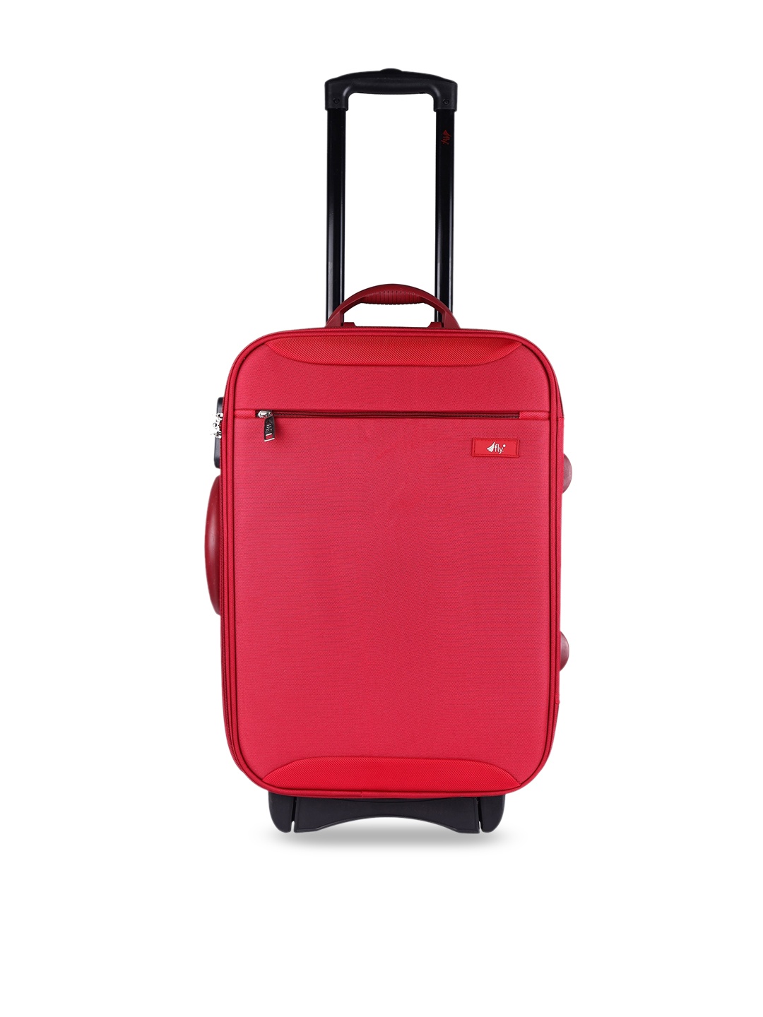 

fly Red Solid Cabin Trolley Bag