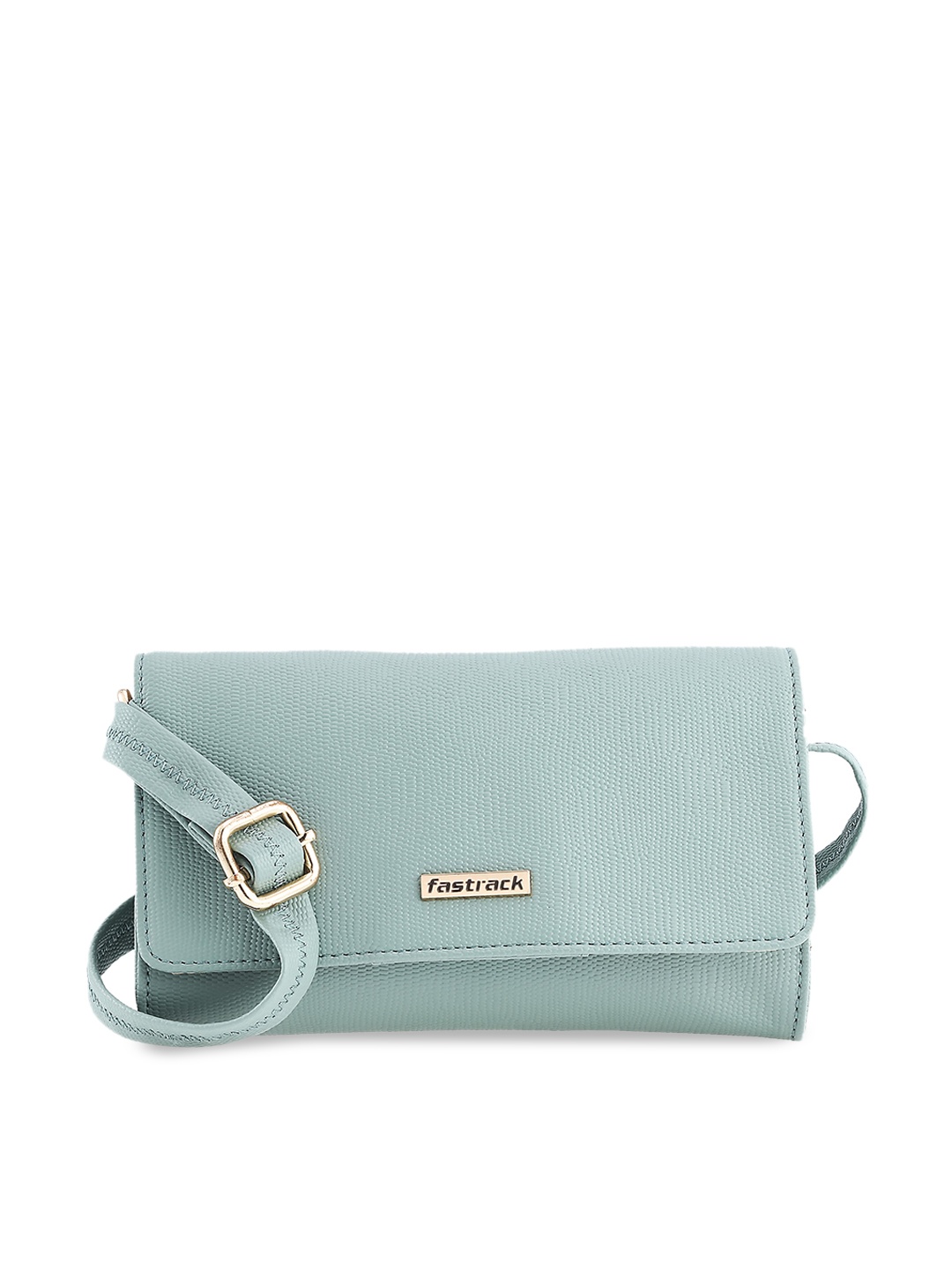 

Fastrack Green PU Structured Sling Bag