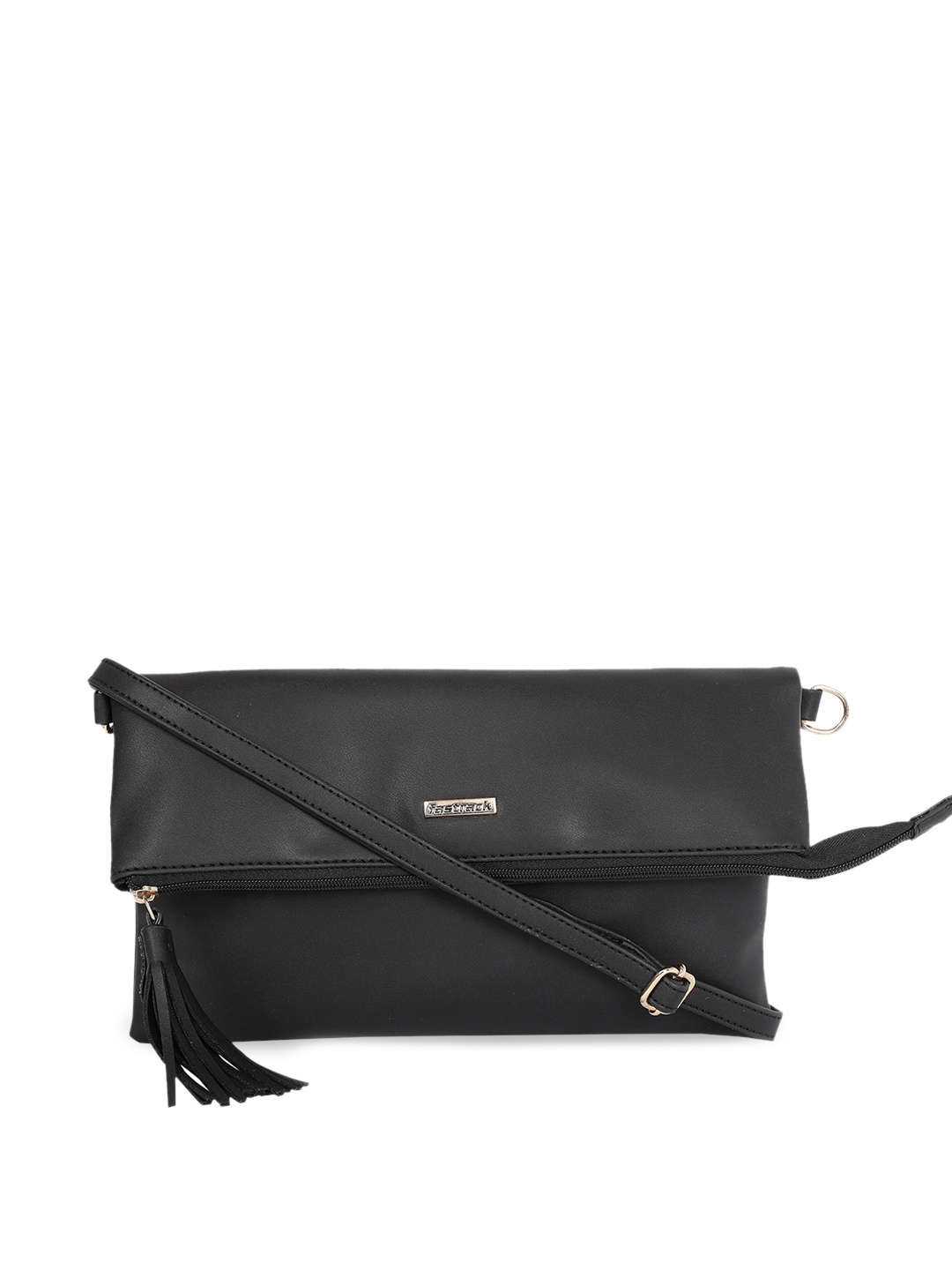 

Fastrack Women Black Structured Sling Bag