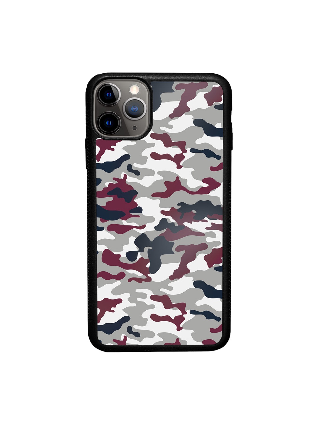 

macmerise White & Brown Printed iPhone 11 Pro Bumper Phone Back Case