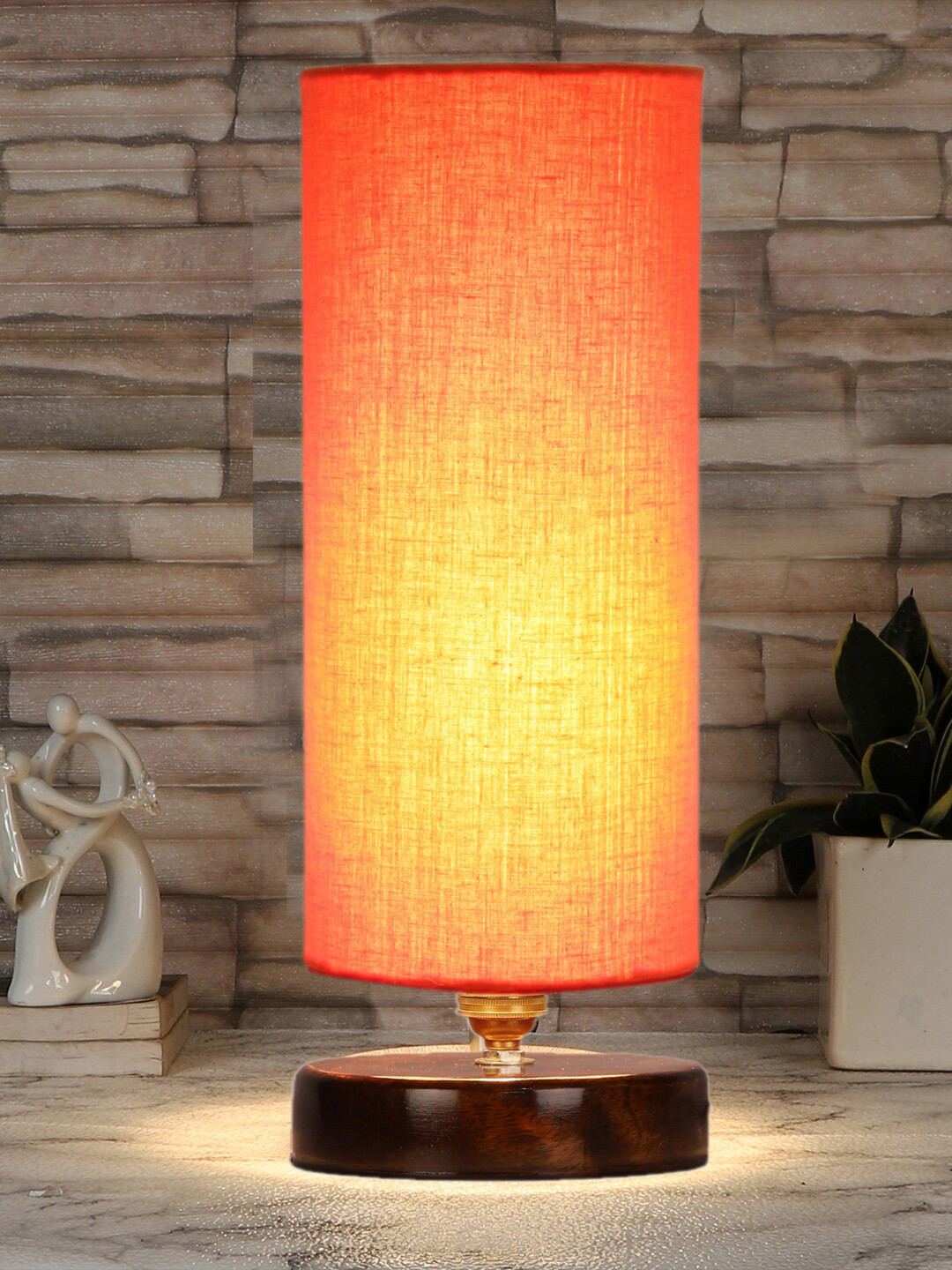 

Devansh Orange Textured Table Lamps