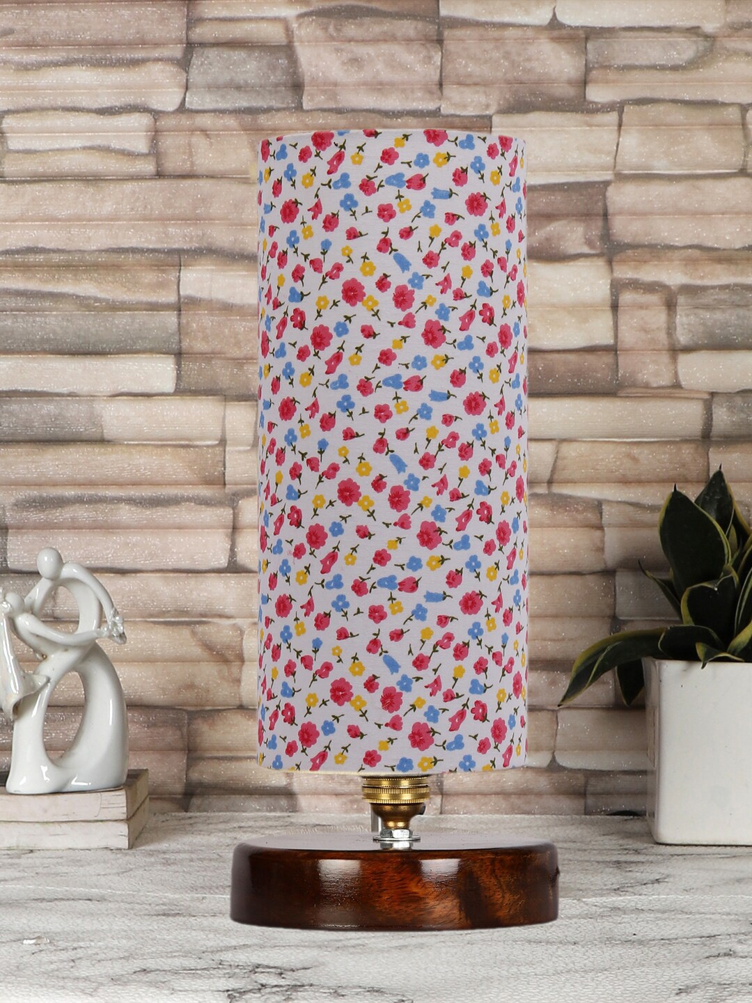 

Devansh White Printed Table Lamps