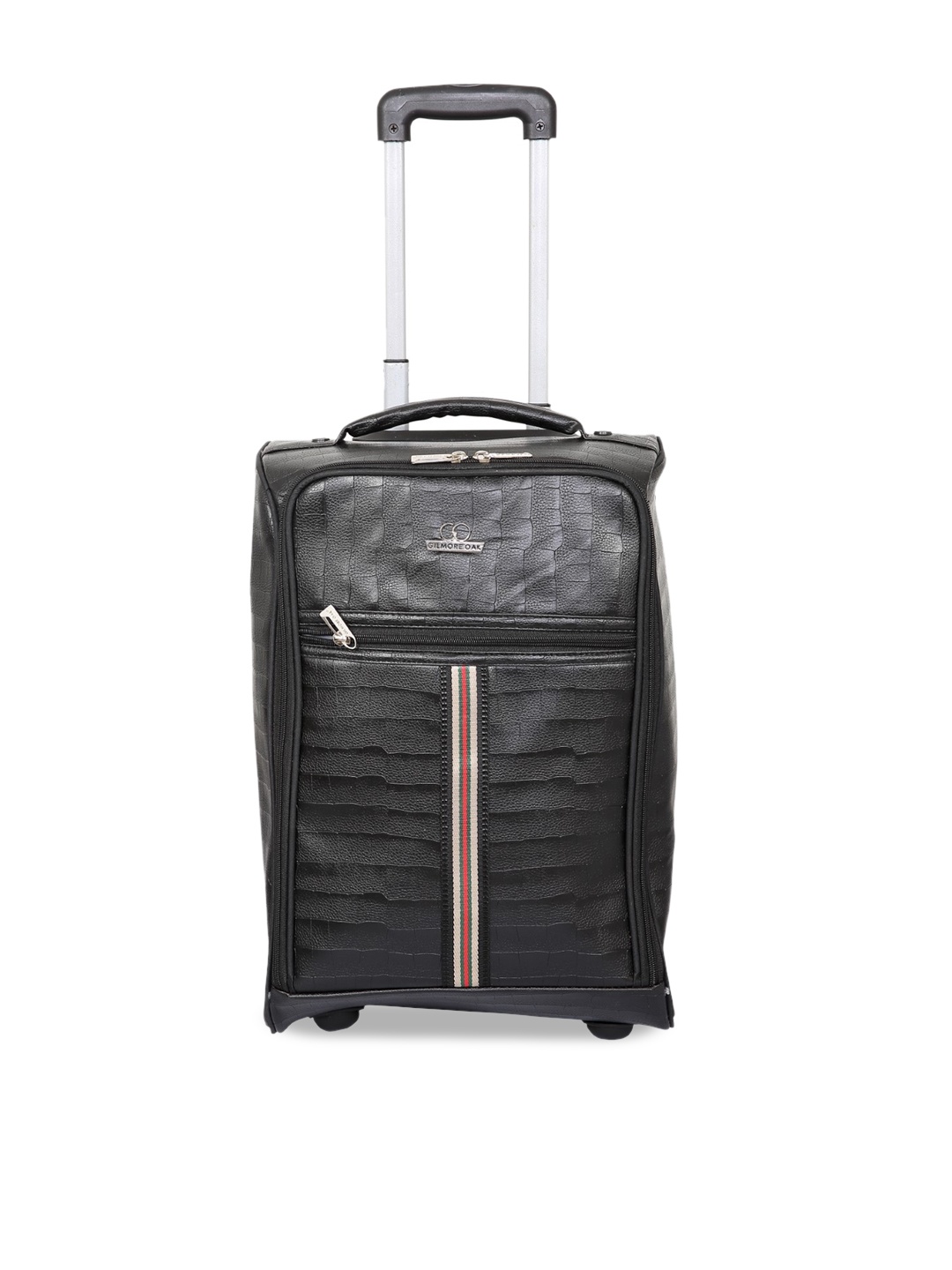 

Polo Class Black Solid Hard Luggage Cabin Trolley Bag