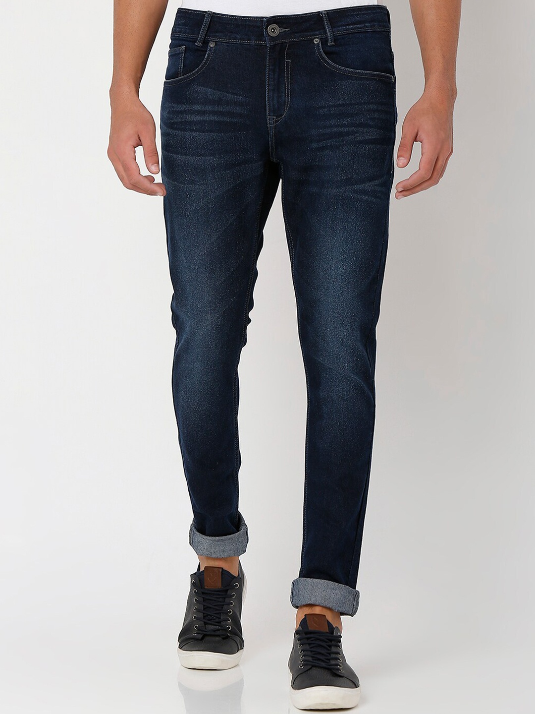 

Mufti Men Blue Skinny Fit Light Fade Stretchable Jeans