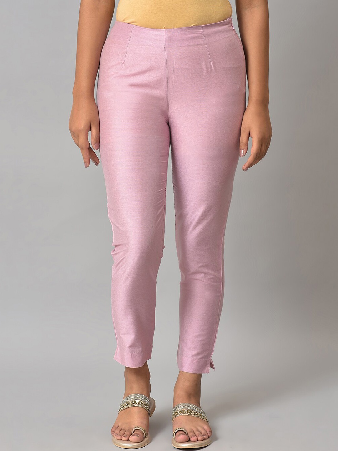 

W Women Easy Wash Trouser, Pink
