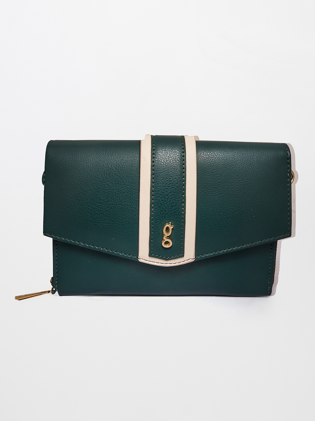 

Global Desi Green PU Bucket Sling Bag
