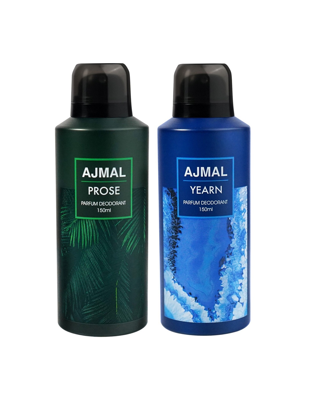 

Ajmal Set of 2 Yearn & Prose Long Lasting Perfume Deodorant - 150 ml each, Green