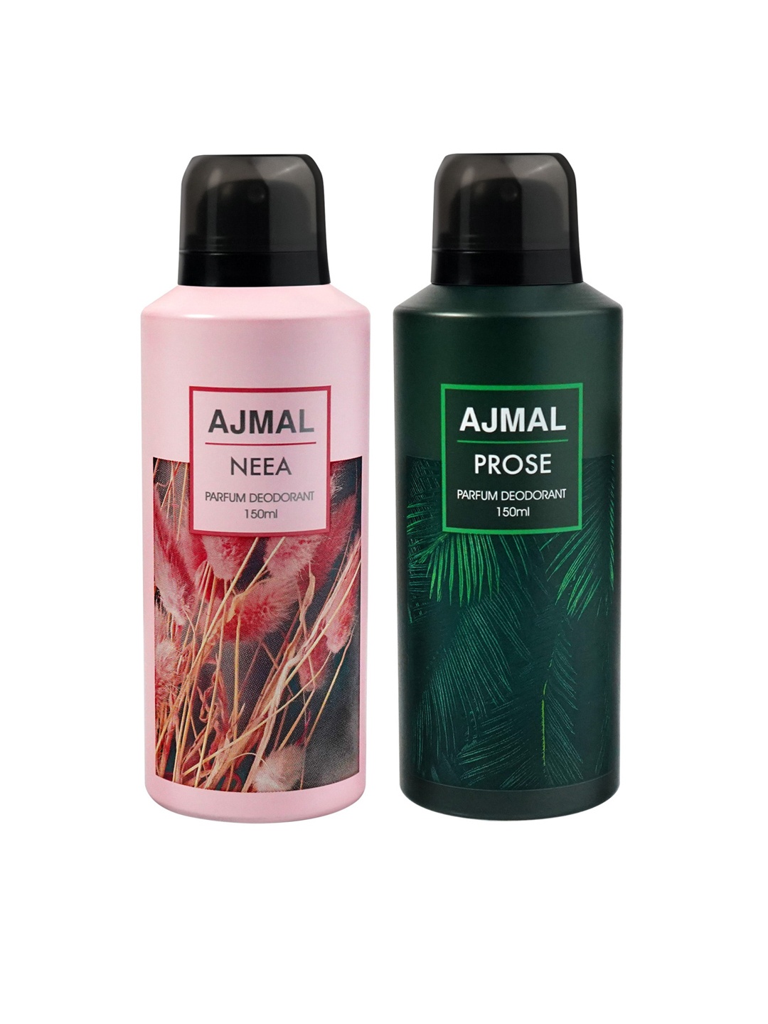 

Ajmal Set of 2 Neea & Prose Long Lasting Perfume Deodorant - 150 ml each, Pink