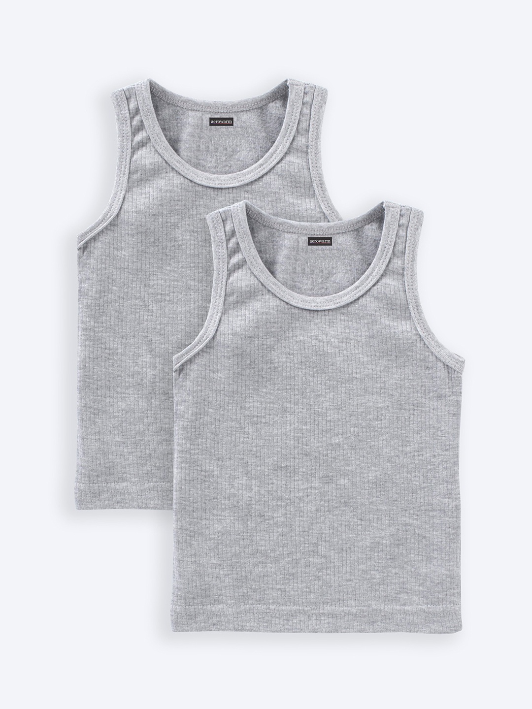 

Aerowarm Infants Pack Of 2 Grey Thermal Tops