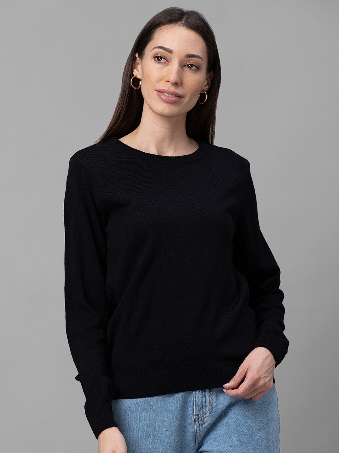 

Globus Women Black Pullover