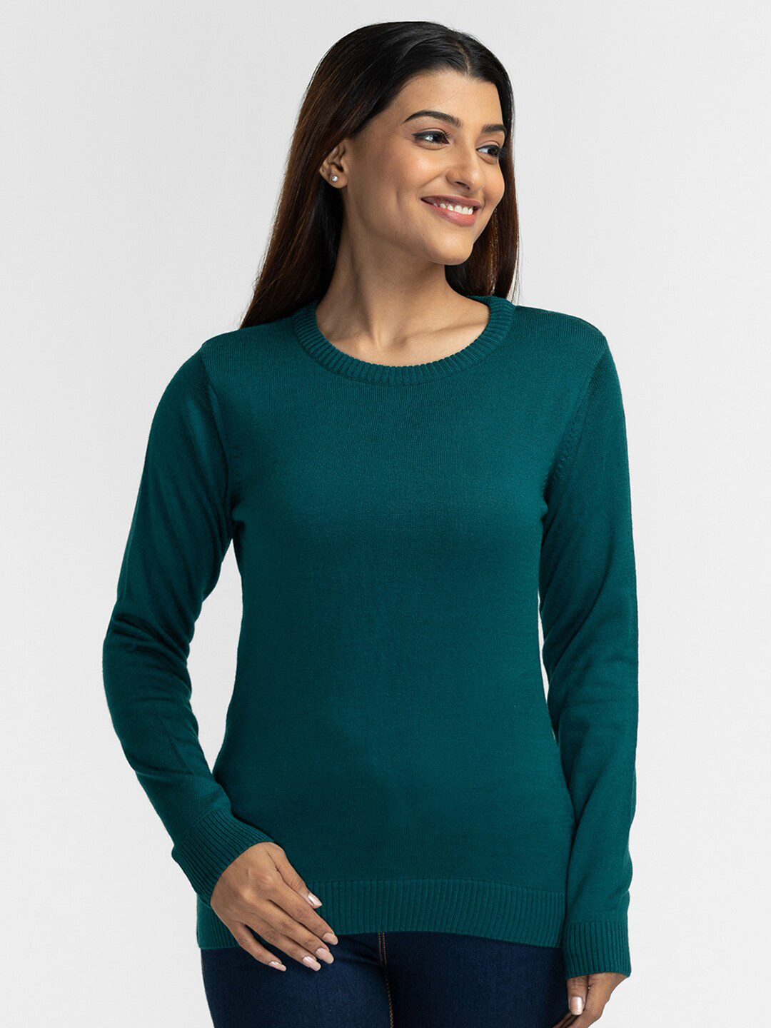 

Globus Women Green Pullover