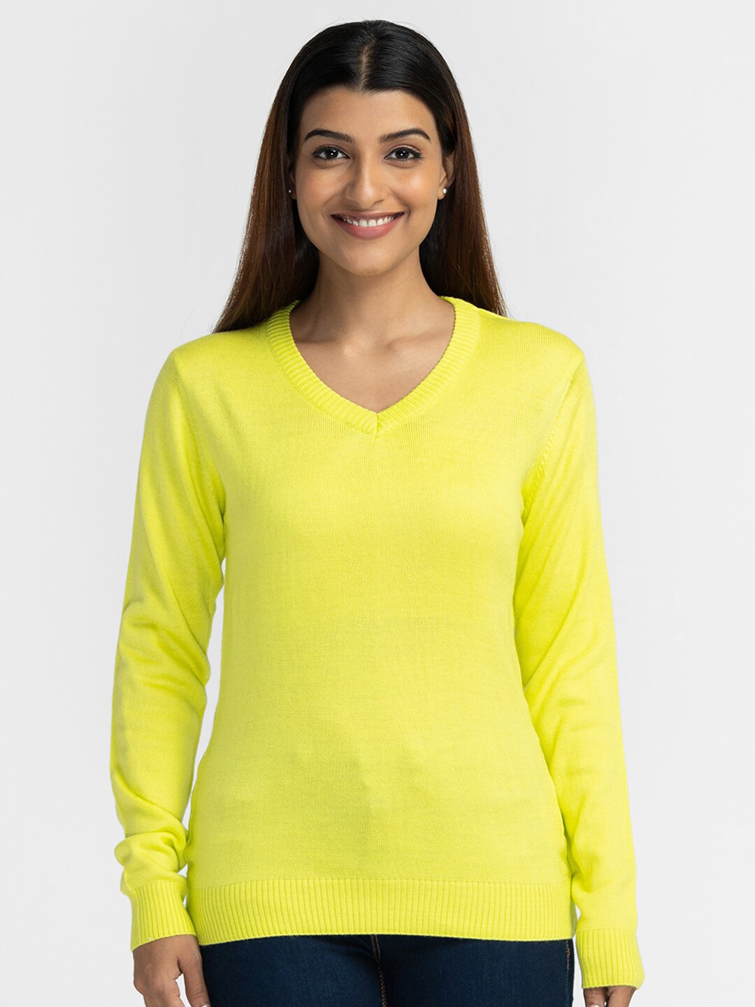 

Globus Women Yellow Pullover