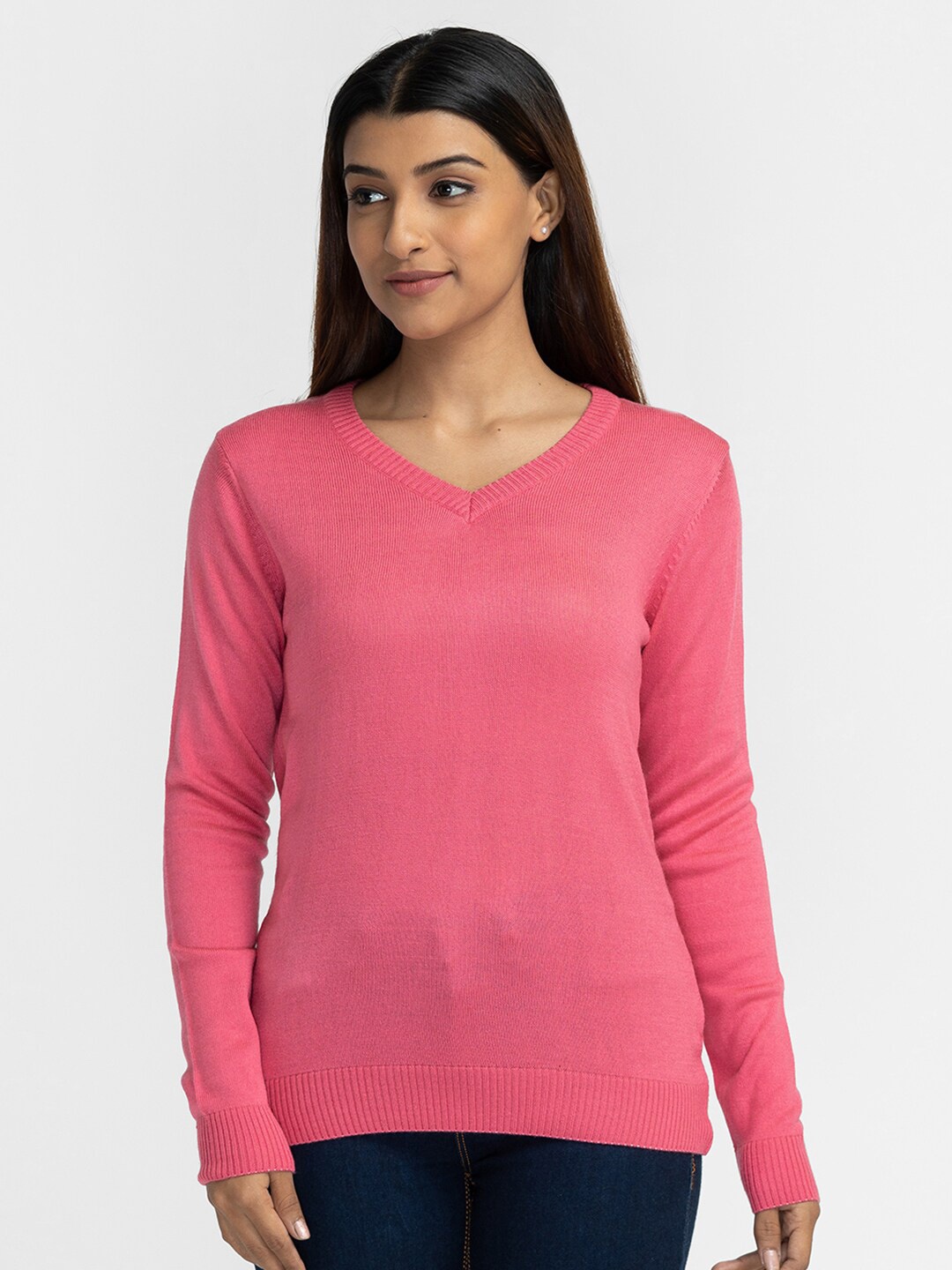 

Globus Women Pink Pullover