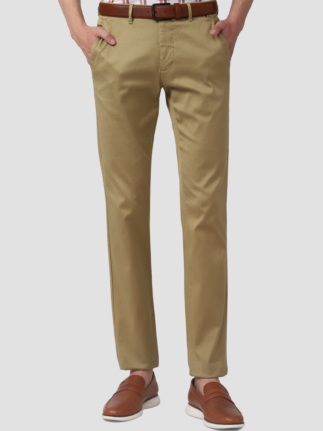 

Van Heusen Sport Men Khaki Slim Fit Chinos Trousers