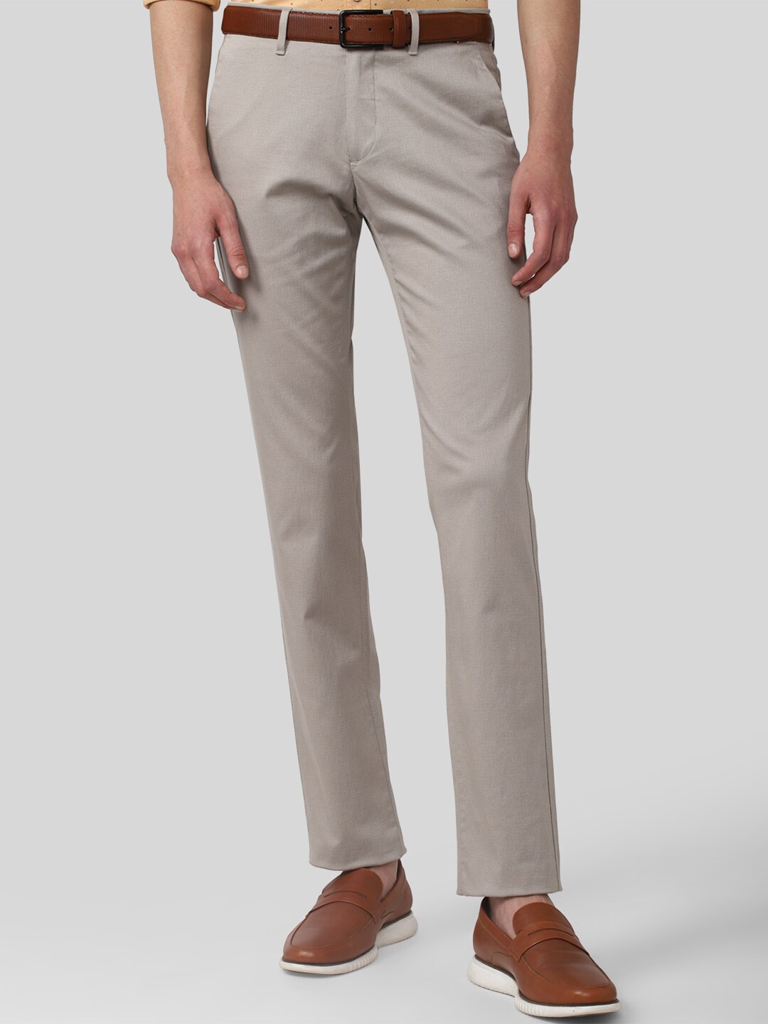 

Van Heusen Sport Men Slim Fit Trousers, Taupe