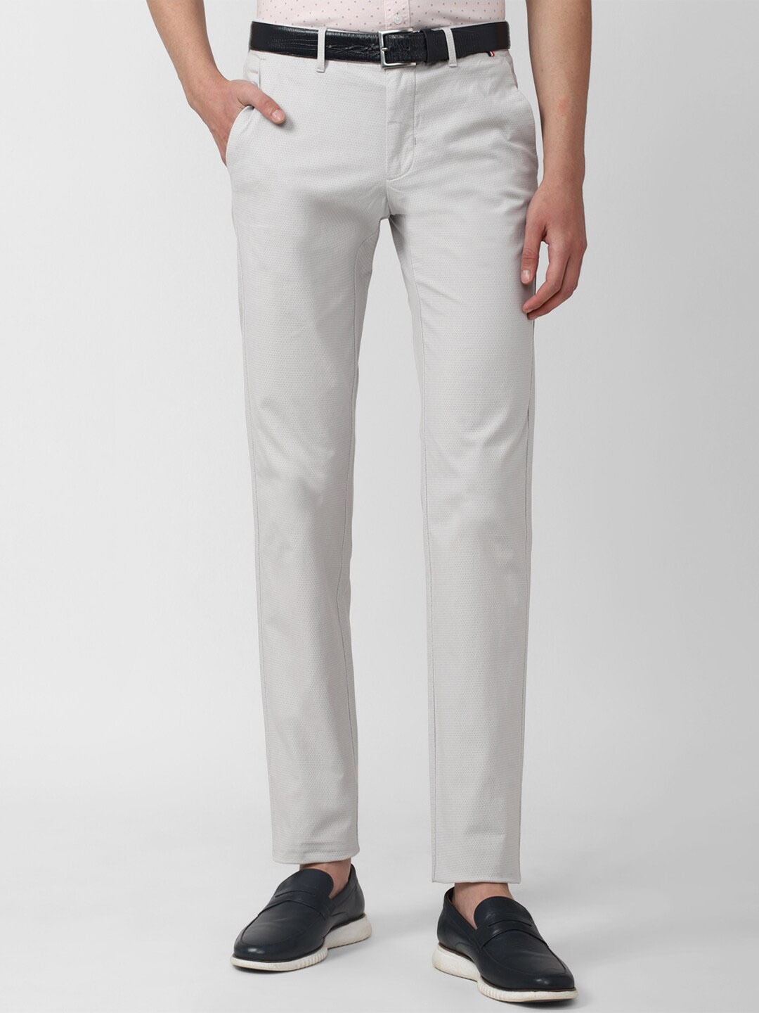 

Van Heusen Sport Men Grey Slim Fit Trousers