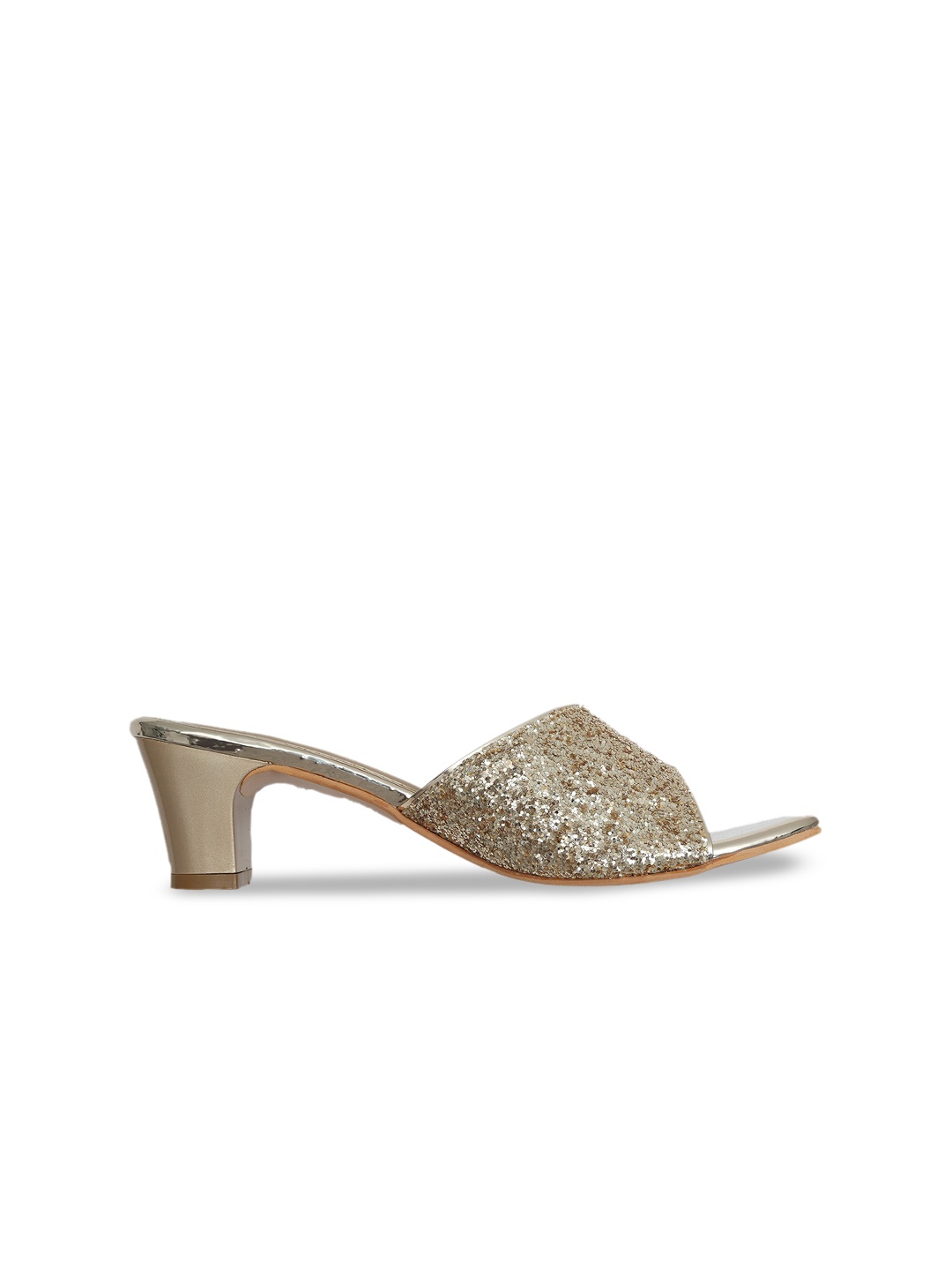 

Angeline Gold-Toned PU Block Block