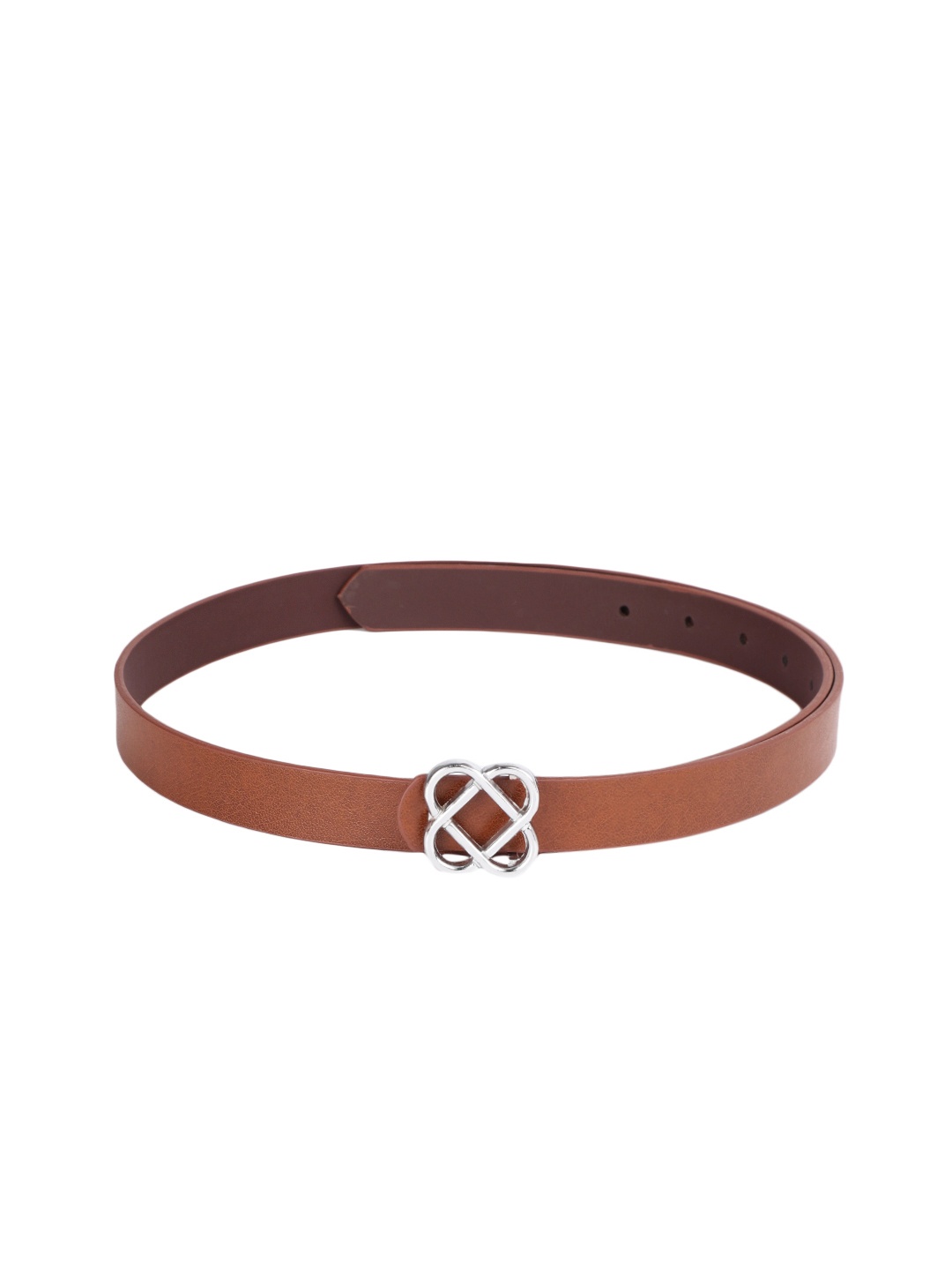 

CRUSSET Women Tan Slim Belt