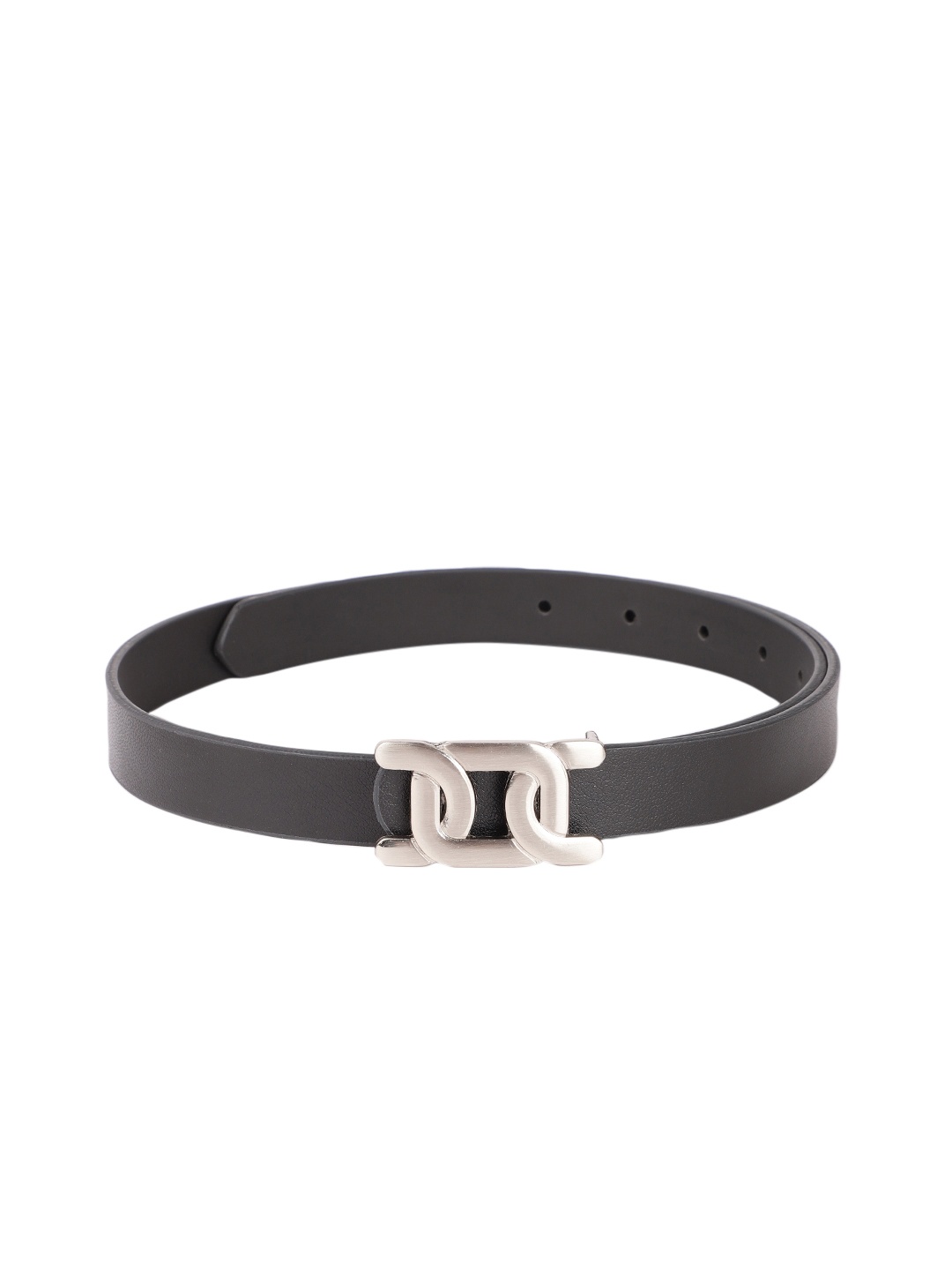 

CRUSSET Women Black PU Belt