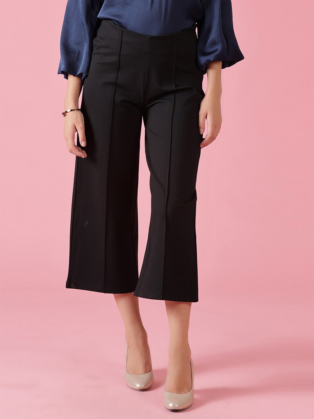 

Gipsy Women Black Culottes Trousers