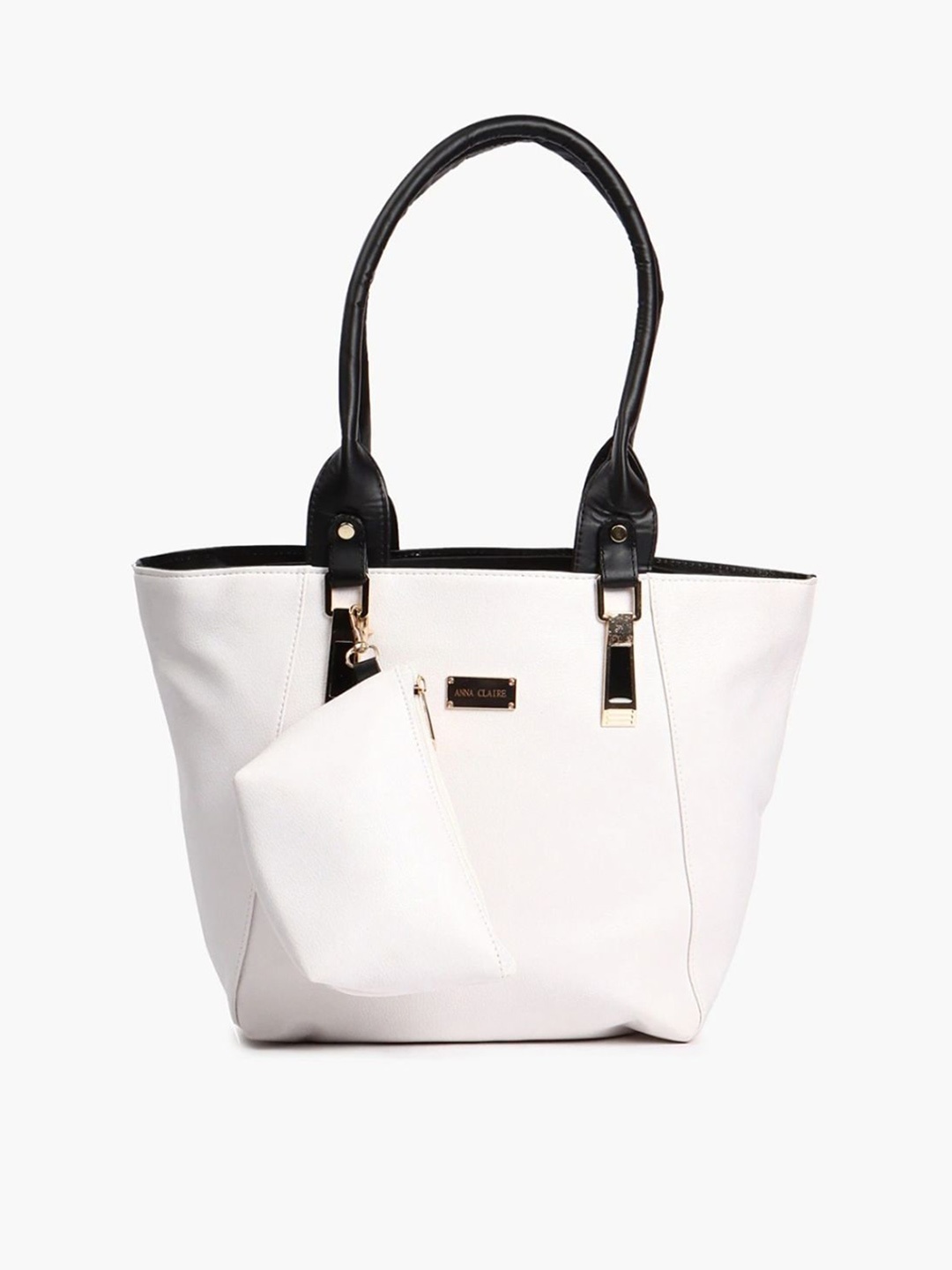 

Anna Claire PU Shoulder Bag Handbags, White