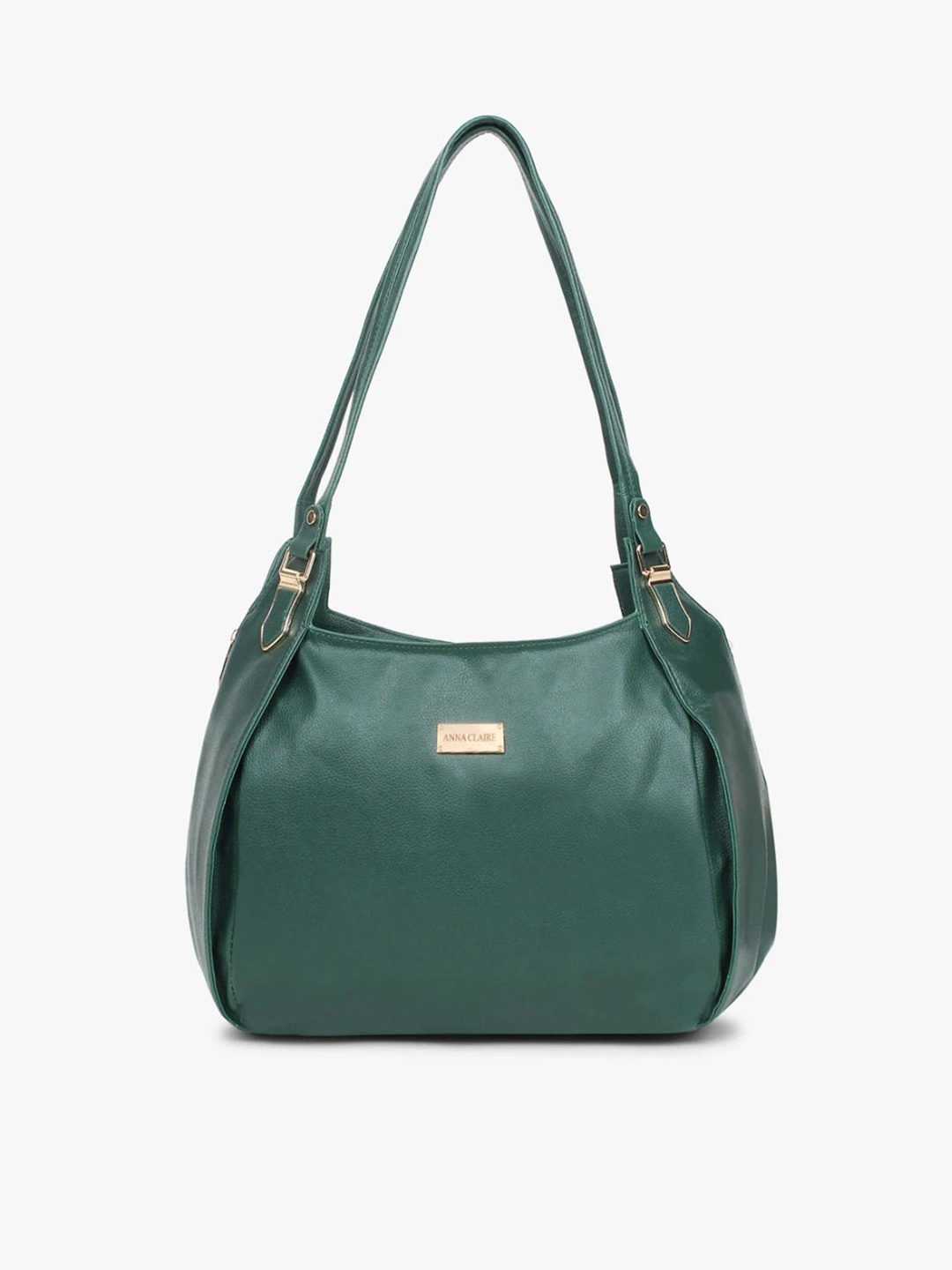 

Anna Claire Green PU Structured Shoulder Bag
