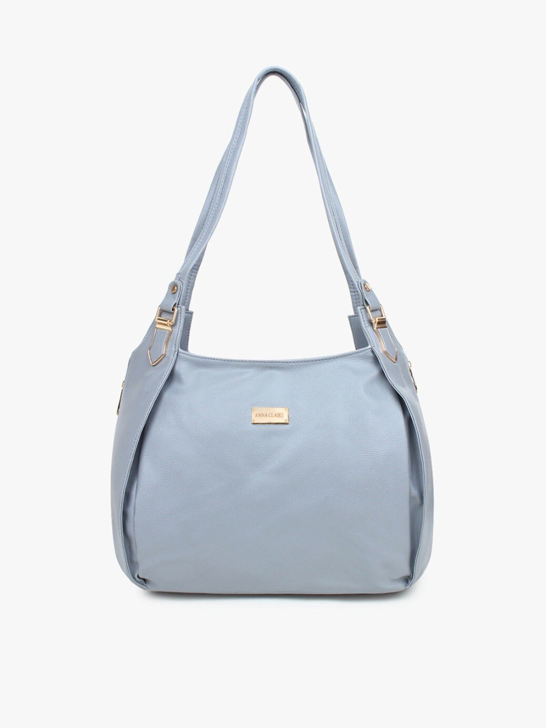 

Anna Claire Grey Bucket Shoulder Bag