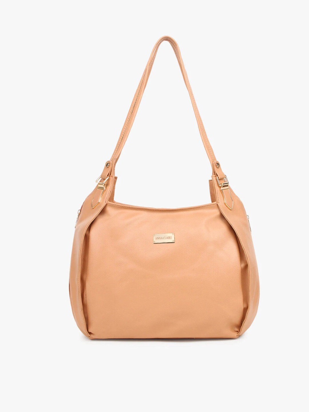 

Anna Claire Camel Brown Bucket Shoulder Bag