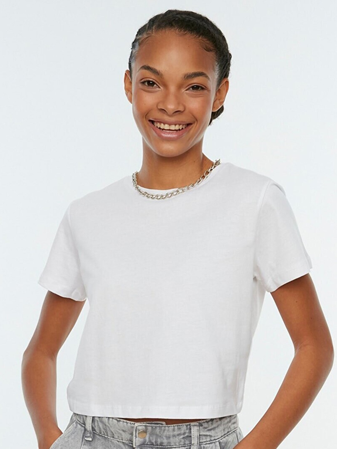 

Trendyol Women White T-shirt