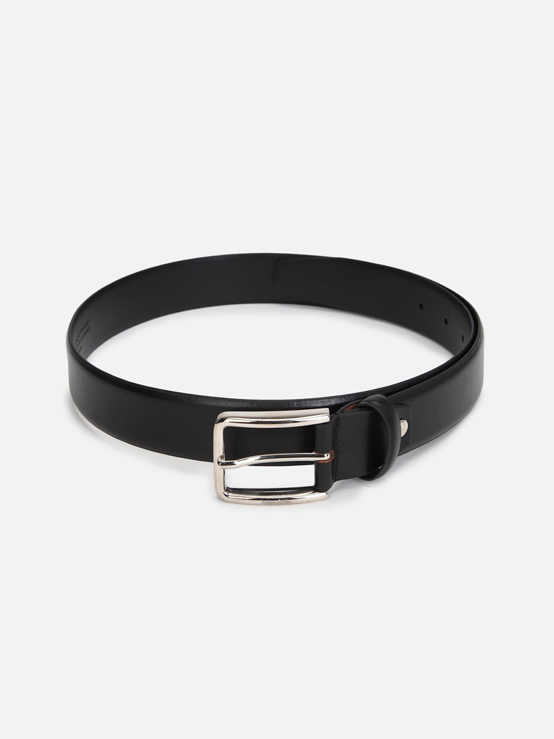 

Allen Solly Men Black Leather Formal Belt