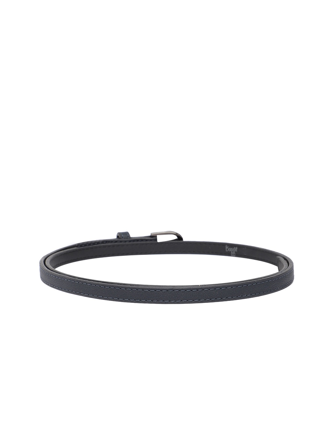 

Baggit Women Textured Slim Belt, Navy blue