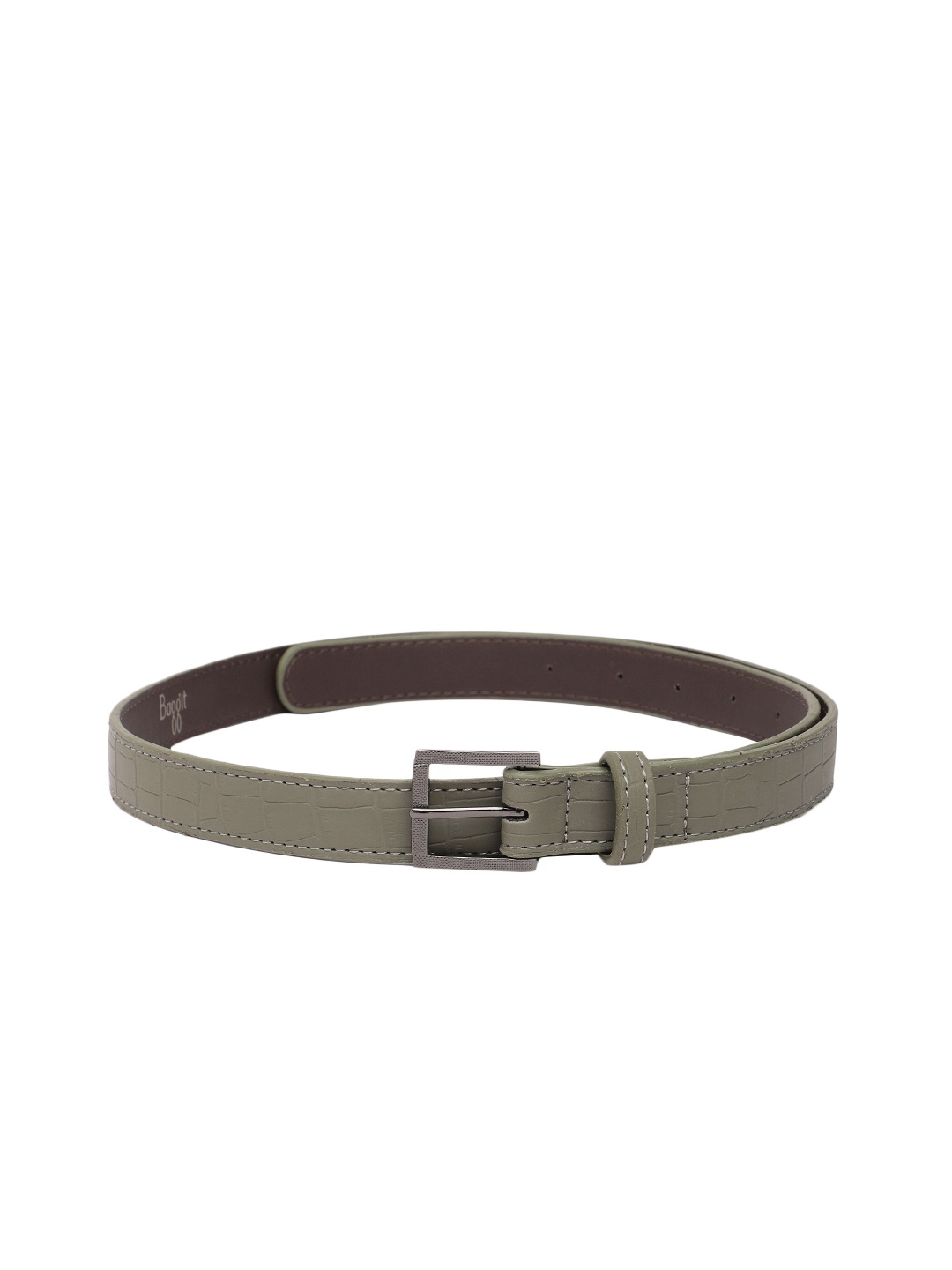 

Baggit Women Textured Belt, Olive