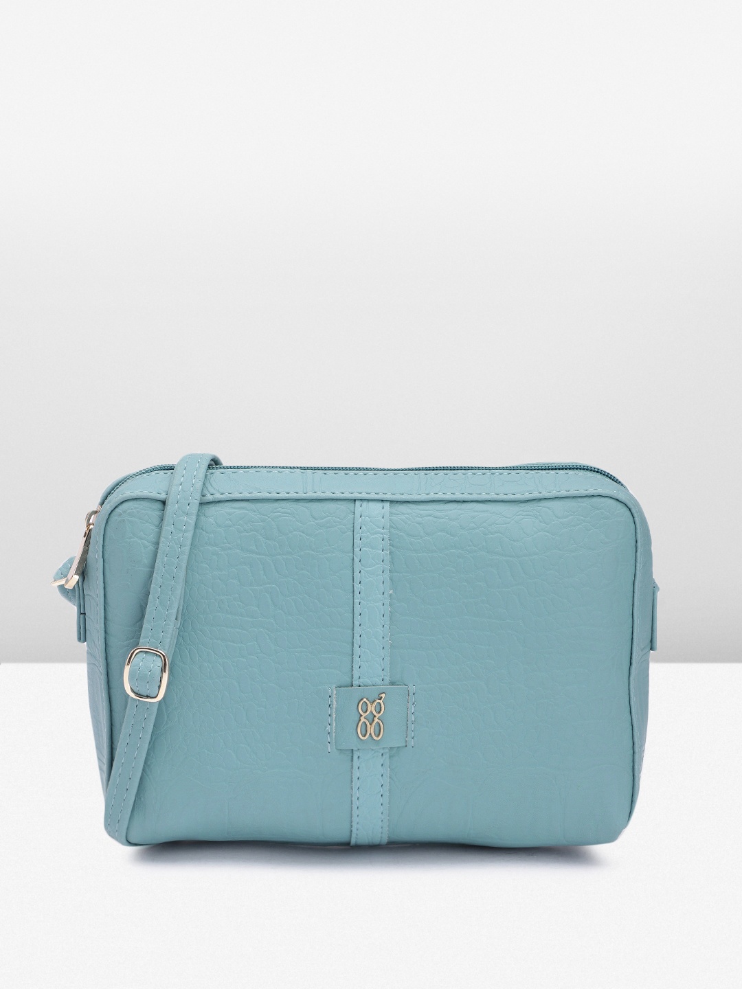 

Baggit Structured Sling Bag, Blue