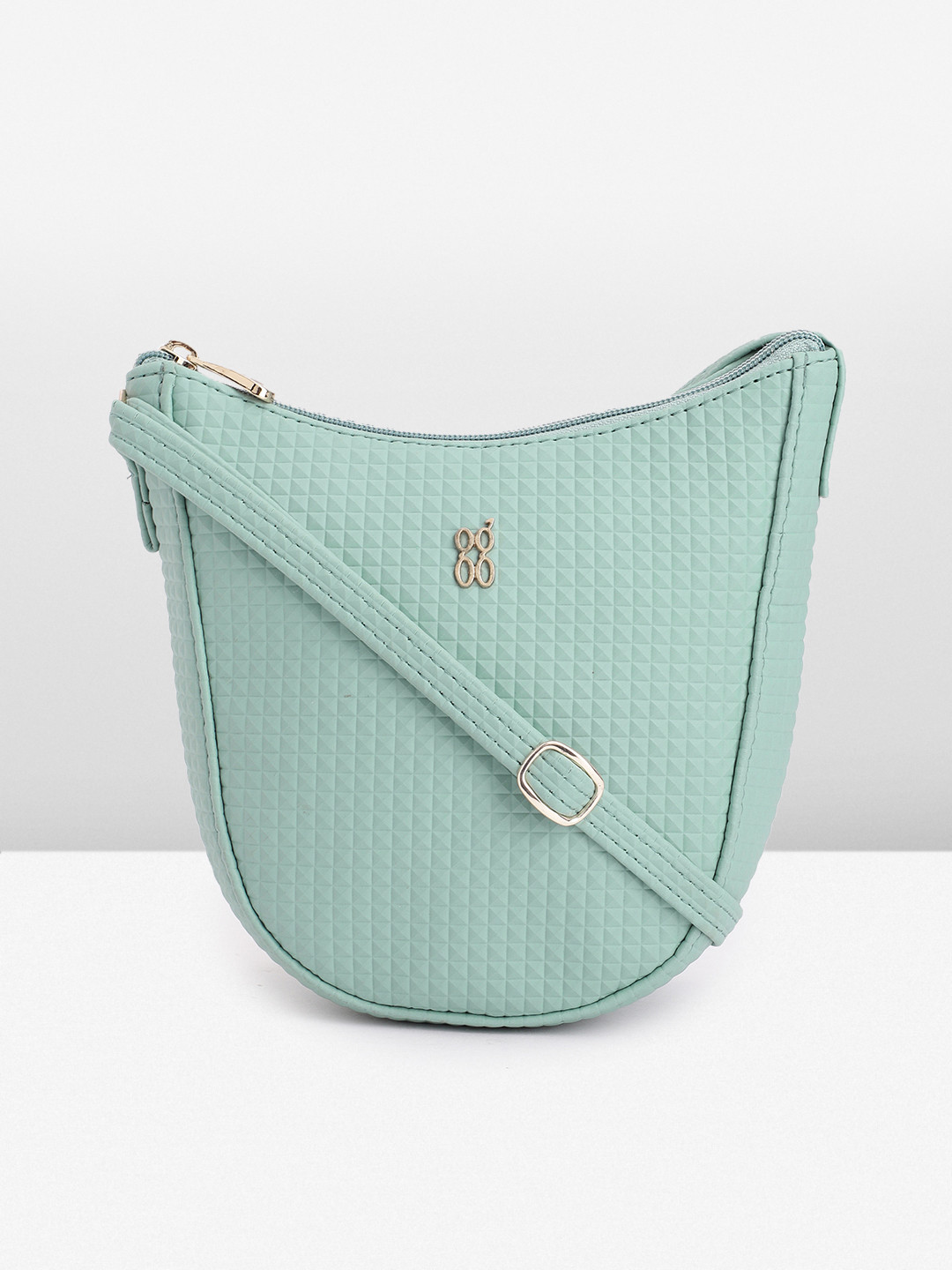 

Baggit Blue Textured Sling Bag