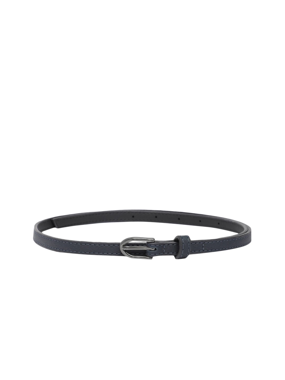 

Baggit Women Solid Slim Belt, Navy blue