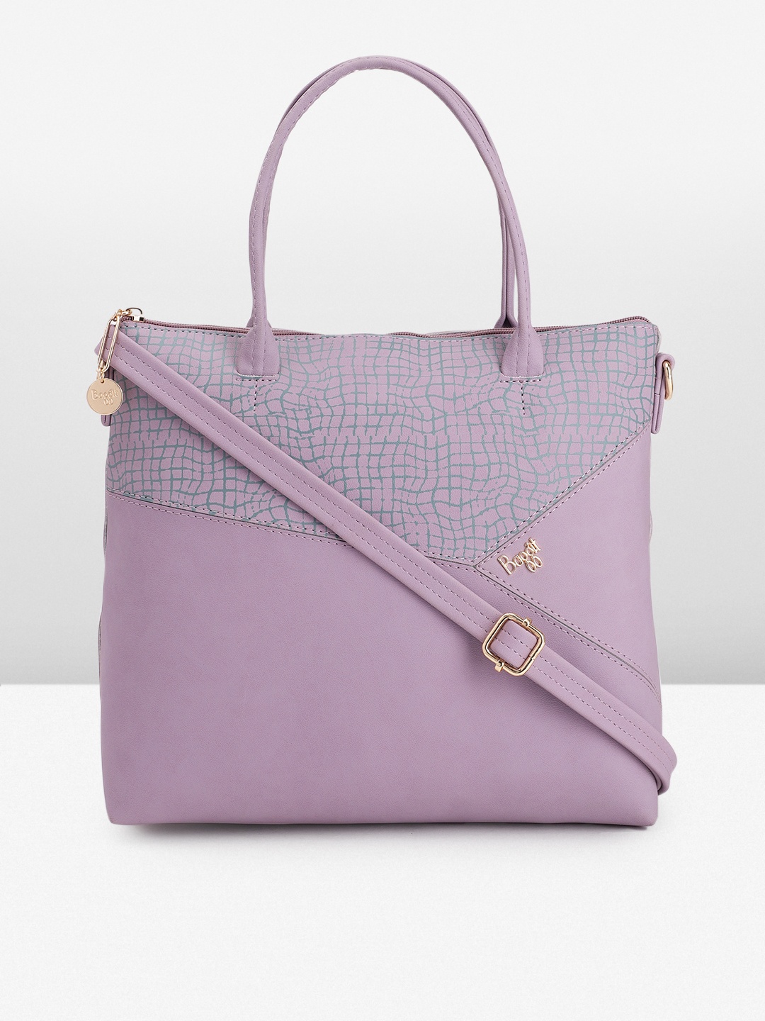 

Baggit Lavender Printed Shoulder Bag