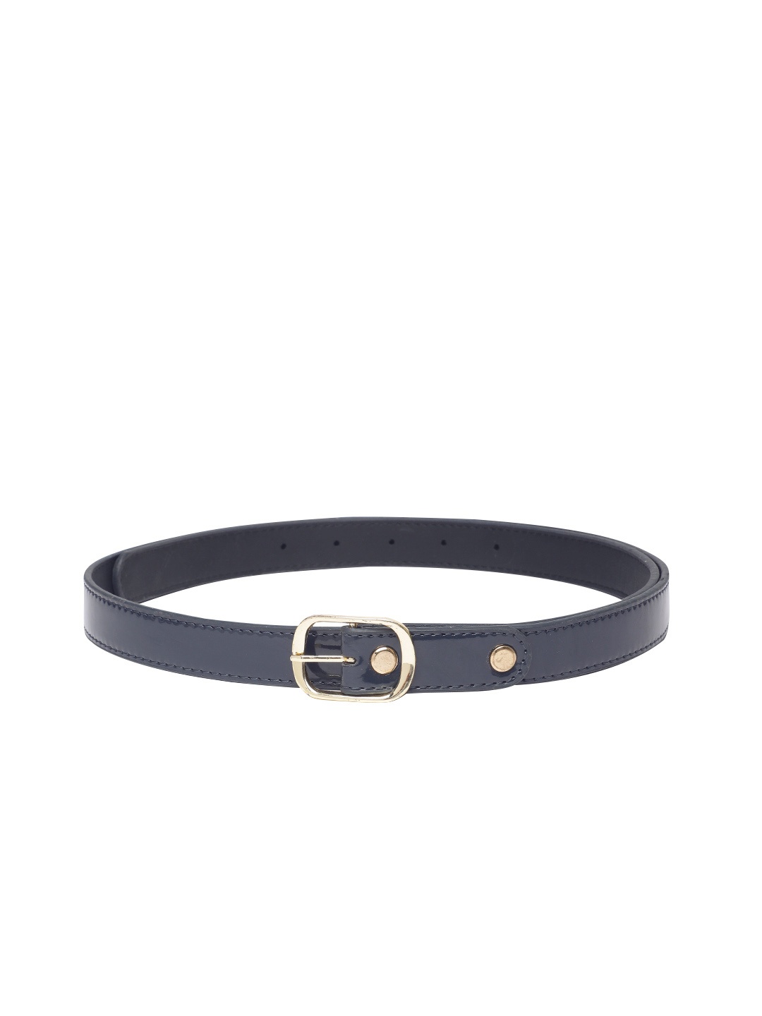 

Baggit Women Solid Slim Belt, Blue