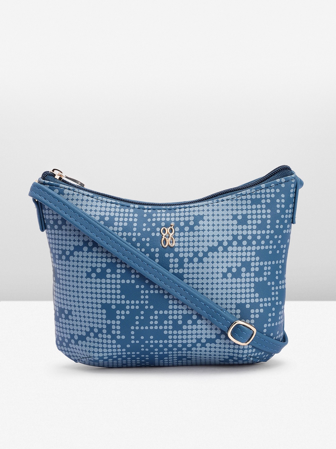 

Baggit Printed Sling Bag, Blue