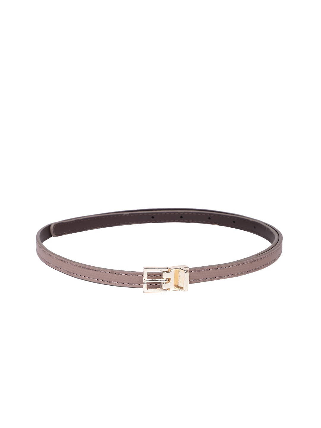 

Baggit Women Textured Slim Belt, Mauve