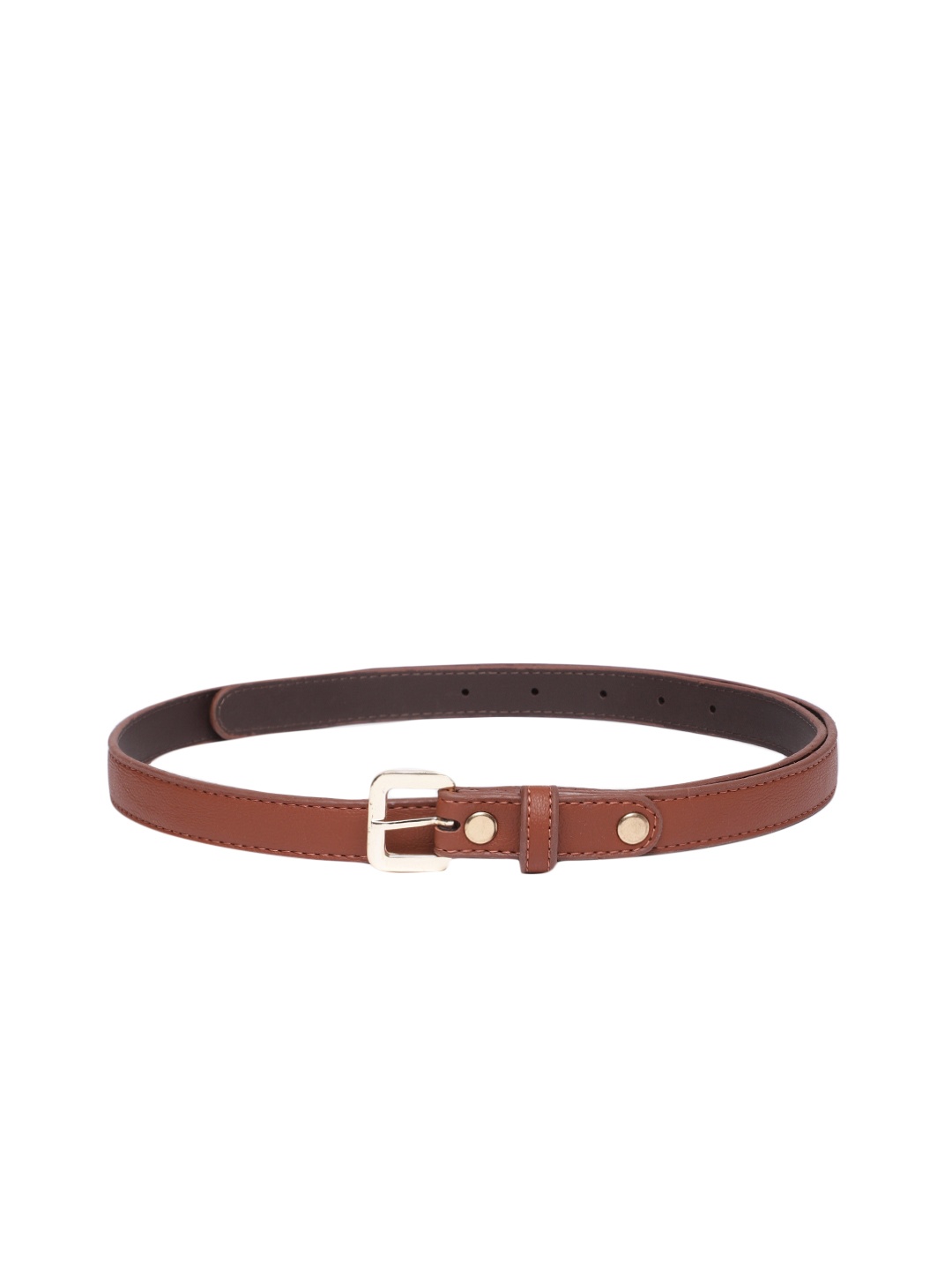 

Baggit Women Solid Slim Belt, Brown